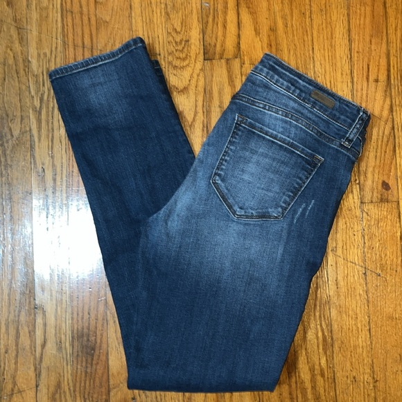 Kut from the Kloth Boyfriend Women's Blue denim Jeans Size 10 - Picture 2 of 12